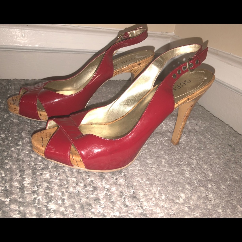 Guess Red Heels